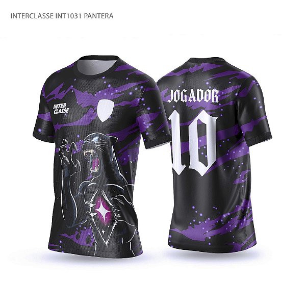 Template Camisa - Pantera Garra ref 1031 - CDR Vetor