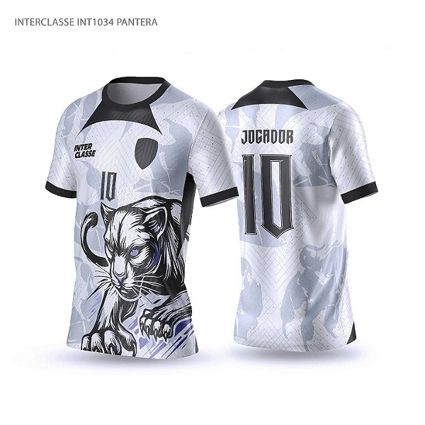 Template Camisa - Pantera ataque ref 1034 - CDR Vetor