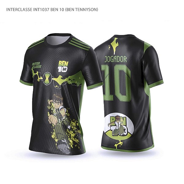 Template Camisa - Ben 10 ref 1037 - CDR Vetor