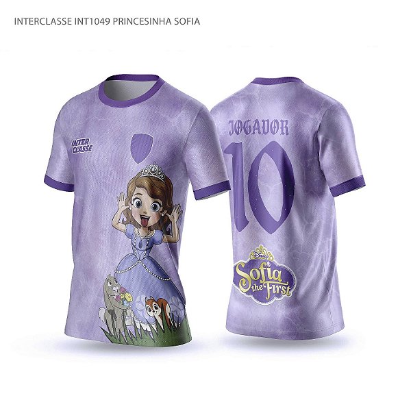 Template Camisa - Princesa Sofia Ref 1049 - CDR Vetor