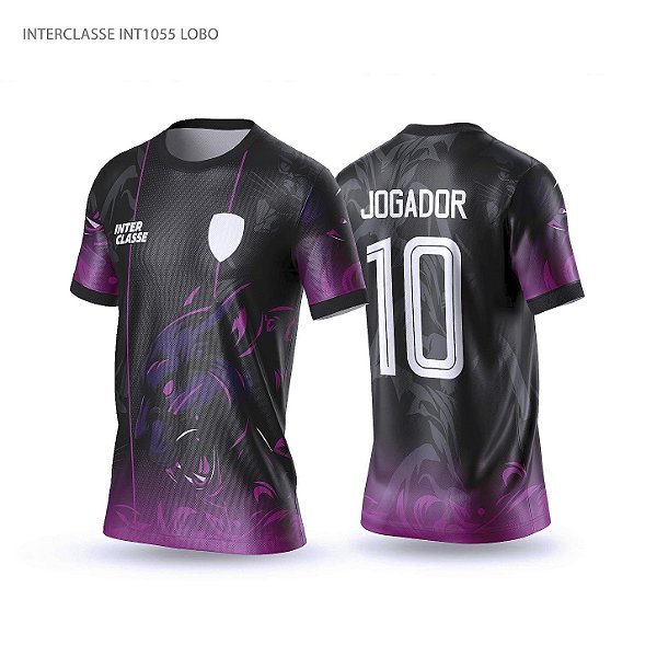 Template Camisa - Lobo brabo Ref 1055 - CDR Vetor