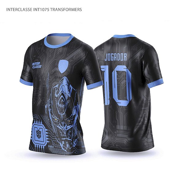 Template Camisa - Transformes Ref 1075 - CDR Vetor