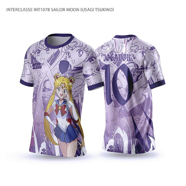 Template Camisa - Usagi Tsukino Ref 1078 - CDR Vetor