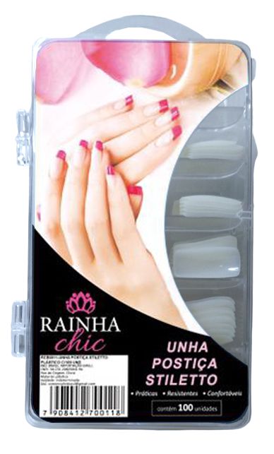 UNHAS POSTIÇAS STILETTO