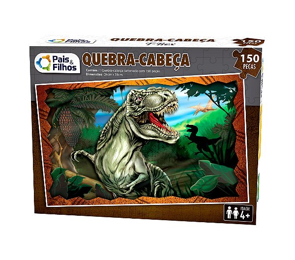 Queba-Cabeça T- Rex 150 pçs