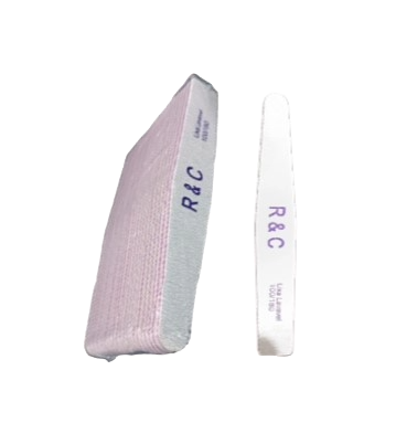 LIXA DE UNHA BRANCA CAIXÃO C/24