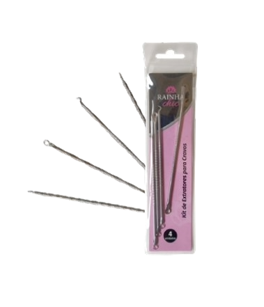 KIT EXTRATOR DE CRAVOS DE AÇO