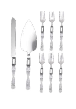 KIT SOBREMESA 8 PEÇAS CRISTAL