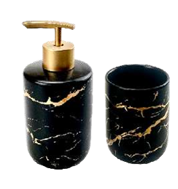 KIT BANHEIRO PORCELANA C/2 PEÇAS
