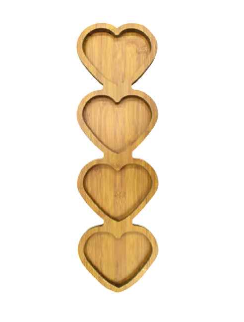 PETISQUEIRA DE MADEIRA MDF C/4 DIVISÓRIAS