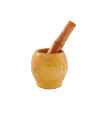 SOCADOR DE ALHO EM BAMBU