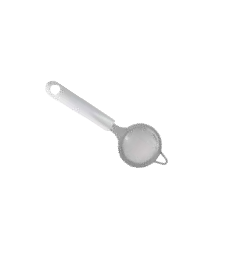 PENEIRA DE METAL INOXIDÁVEL COM ALÇAS