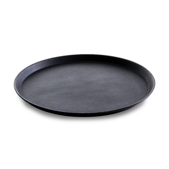 Bandeja Redonda de Plástico Antiaderente 40,5cm