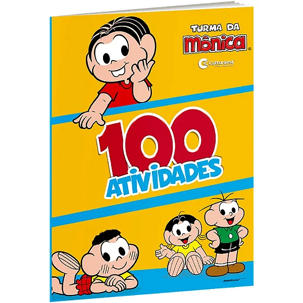 LIVRO 100 ATIVIDADES TURMA DA MÔNICA