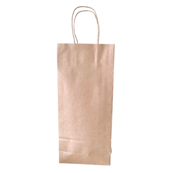 Sacola kraft para garrafa pct c/10 unid