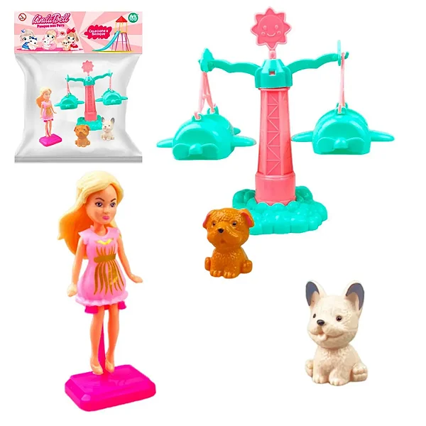 Boneca e Pets Diversão