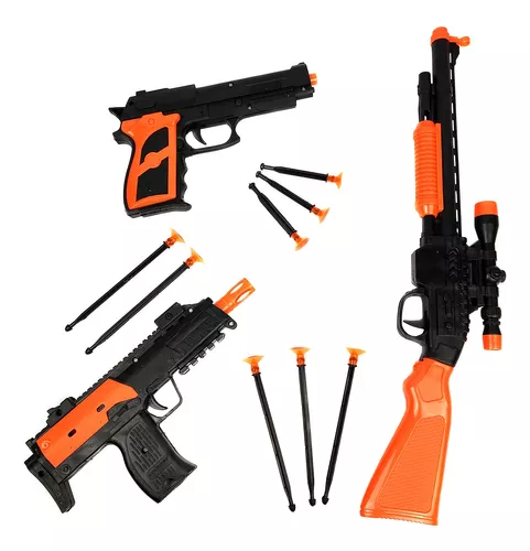 Lança Dardos C/3 Armas