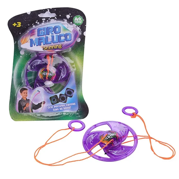 Giro Maluco Spinning Com Luz