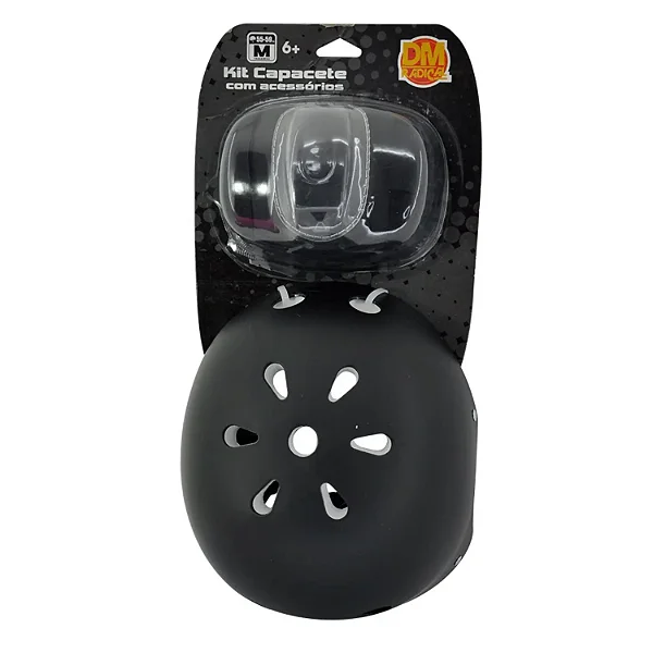 Capacete Com Acessórios