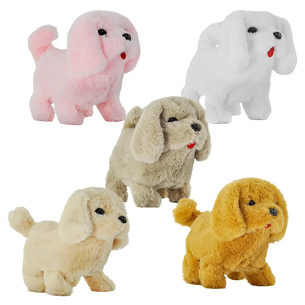 Pet Cãozinho Feliz de Pelúcia