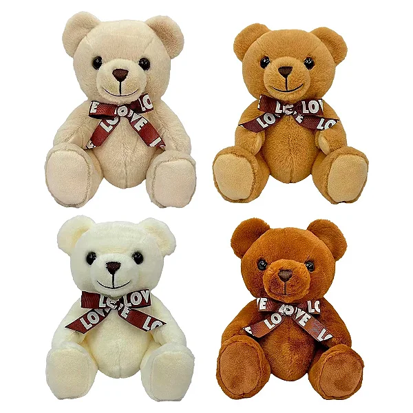 Urso de Pelúcia Baby 15cm Sortidos
