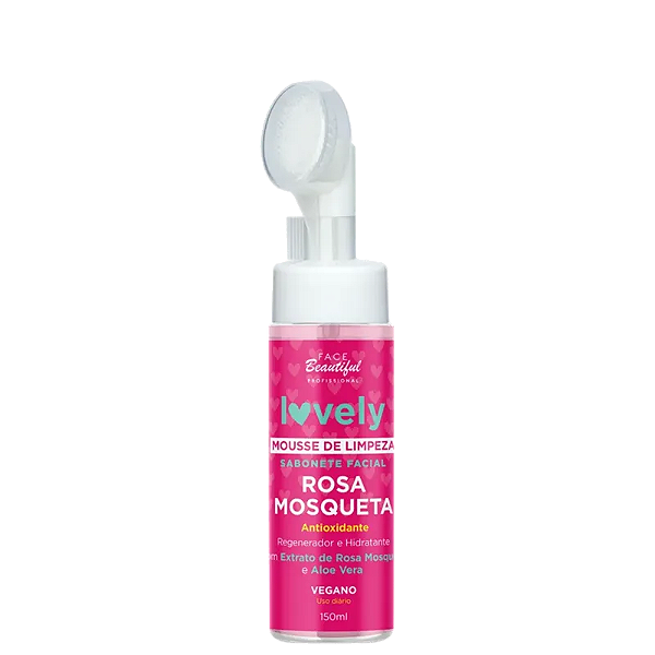 Mousse de Limpeza Facial Rosa Mosqueta 150ml