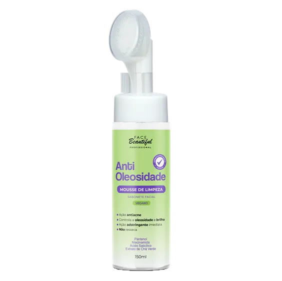 Mousse de Limpeza Facial Antioliosidade 150ml