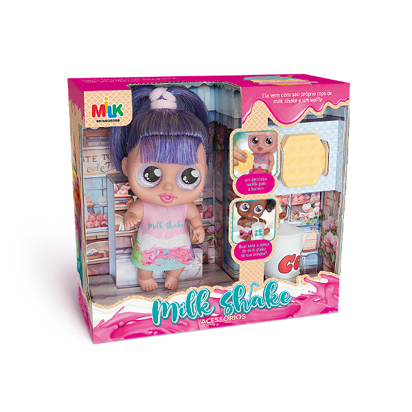 Boneca Milk Shake Acessórios