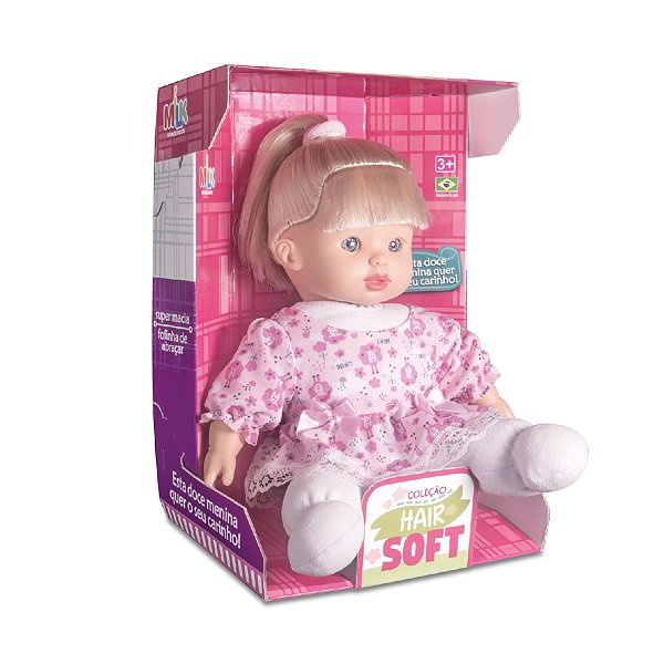 Boneca Coleção Hair Soft