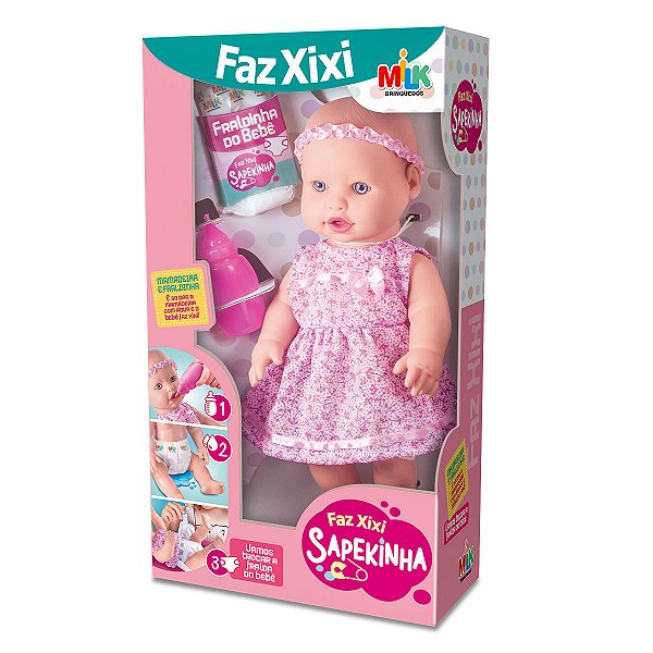 Boneca Sapekinha Faz Xixi