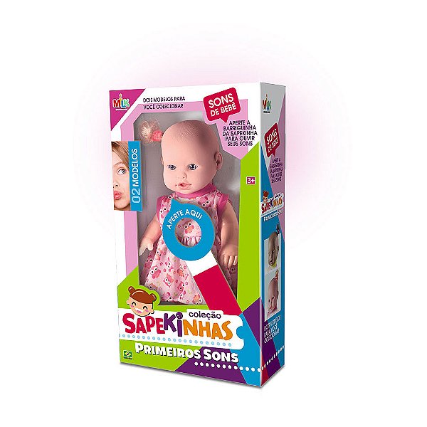 Boneca Sapequinha Primeiros Sons