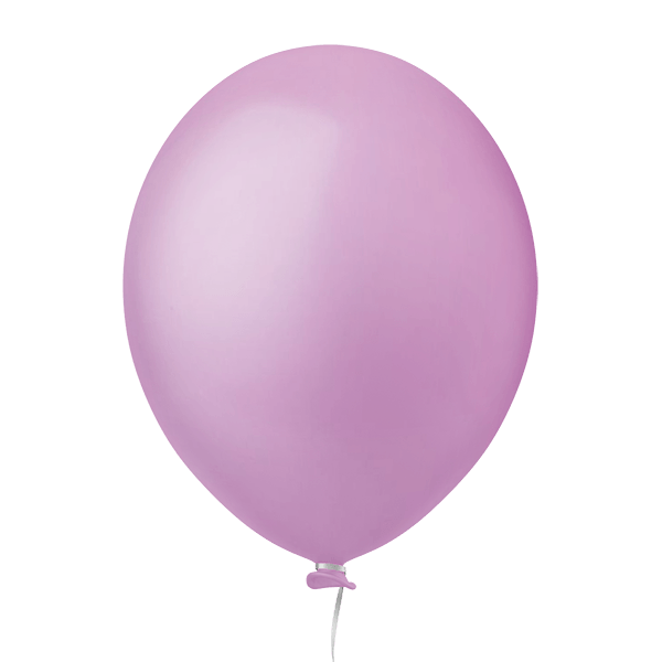 Balão Redondo 9 Liso Rosa C/50 Und