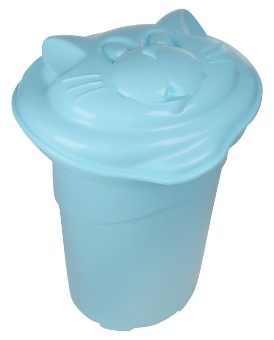 Cesto Gatinho Baby Azul 36L