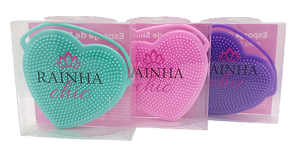 Esponja de Silicone Para Limpeza Facial