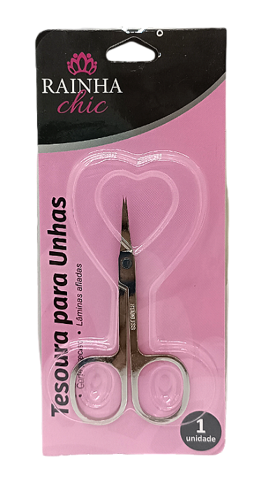 Tesoura Para Unhas Dourada