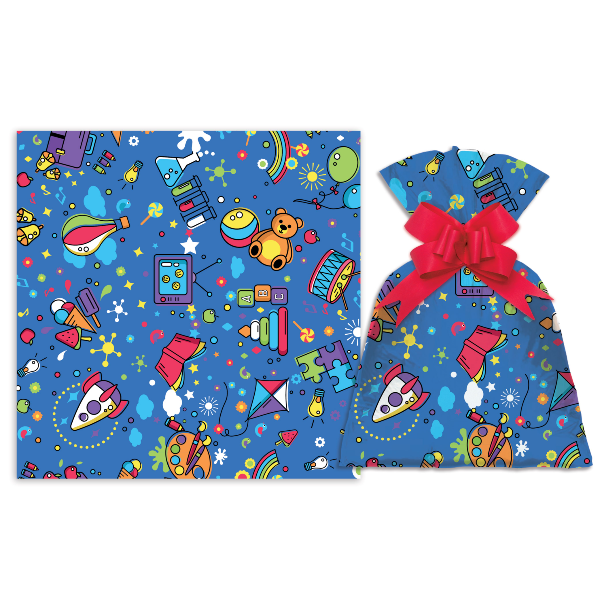 Sacos P/Presente Toys Única C/50 Und