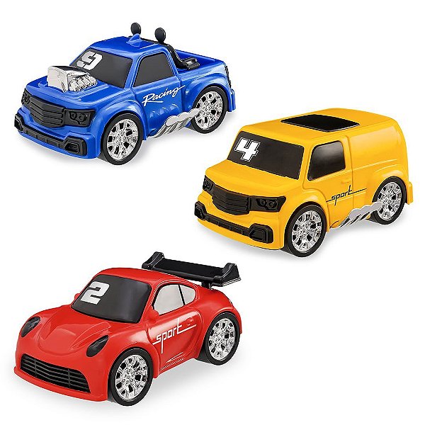 Turbo Streets Tripox Carros C/3 Und