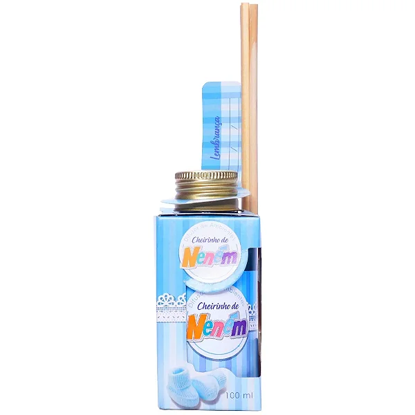 Difusor de Aromas Cheirinho de Neném Azul 100ml