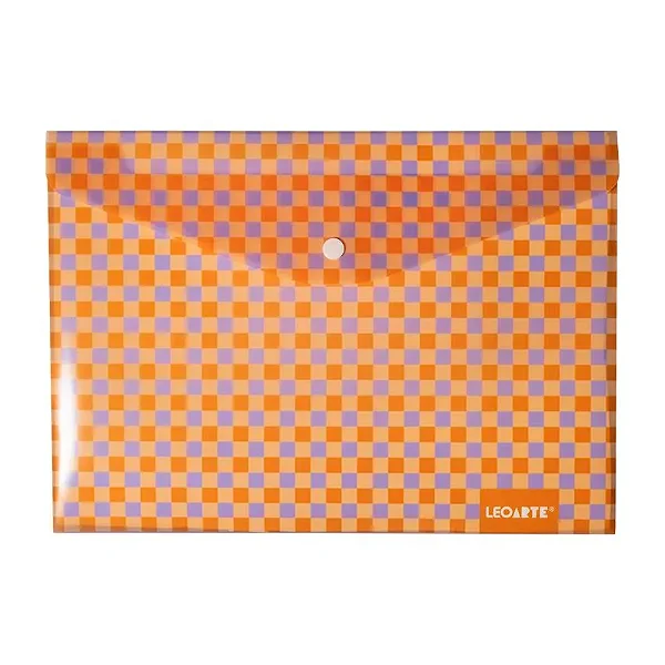 Pasta Plástica Envelope Positive Vibes Flores