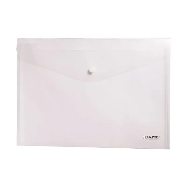 Pasta Plástica Envelope Positive Vibes Cristal