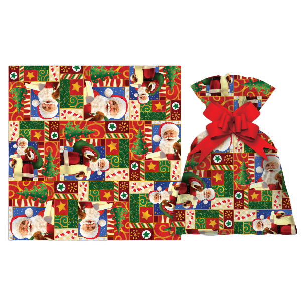 Sacos P/Presente Sonhos de Natal C/50 Und