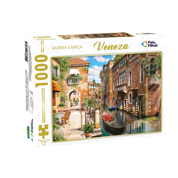Quebra-Cabeça Veneza - 1000 Peças