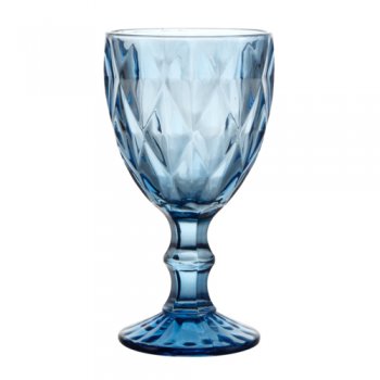 Jogo De Taças Diamond Azul 340ml C/6 Peças