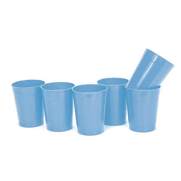 CONJ COPOS COM 6 PECAS - 250 ML