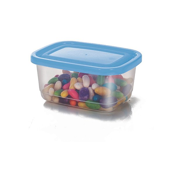 Pote Retangular G prime Transp. Avulso - 1300 ml