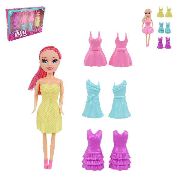 Boneca Troca de Roupa