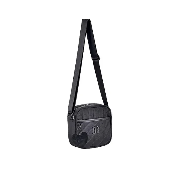 Bolsa Transversal Rebecca Bonbon Preta