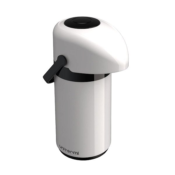 Garrafa Térmica M Verona 600ml Pressão Branca Eco