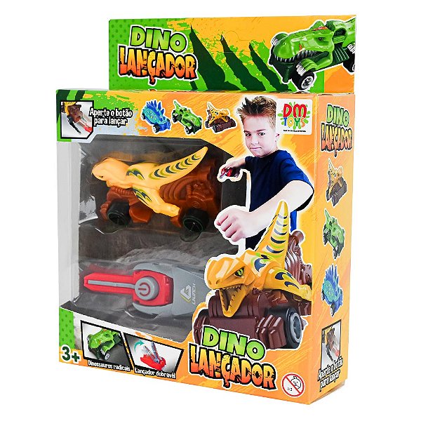 Carrinho Dino Lançador