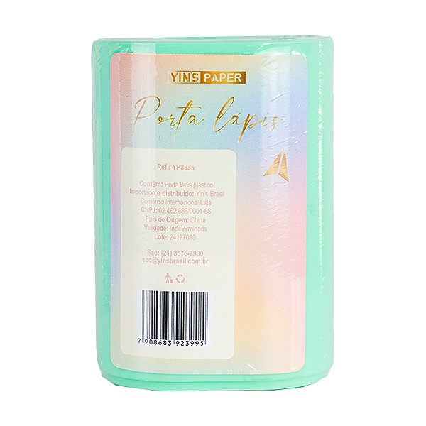 Porta Lápis Plástico Organizador de Mesa